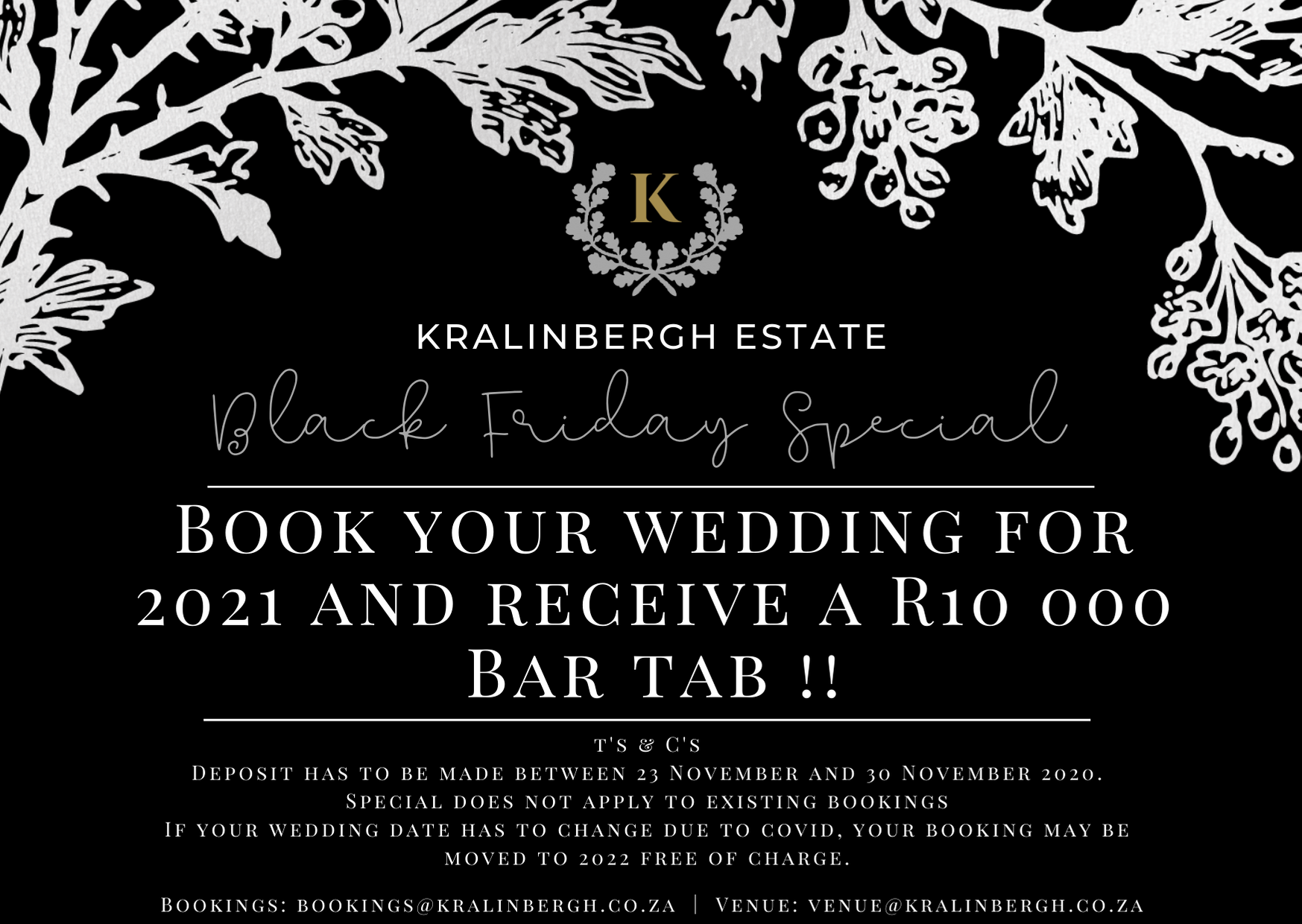 Romantic & Rustic Wedding Venues in Mpumalanga – Kralinbergh Estate